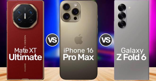 old 6 vs iPhone16 Pro Max：机皇之争九游会j9入口登录新版华为Mate XT vs 三星 Z F(图18)
